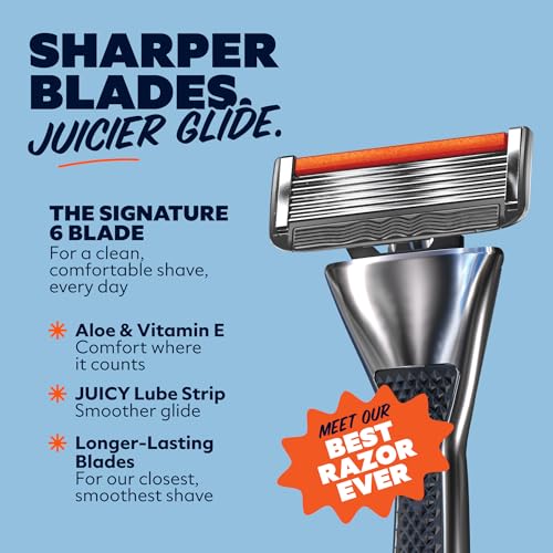 Men's Shaving Gift Set with Razor, Blades, Shave Butter & Accessories