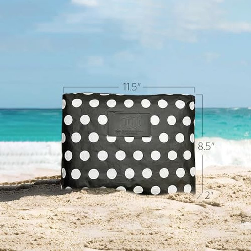 100% Coated Tyvek Material, Beach Pouch, Waterproof Pouch for Beach, Makeup Pouch, Wet Dry Bag,Clutch