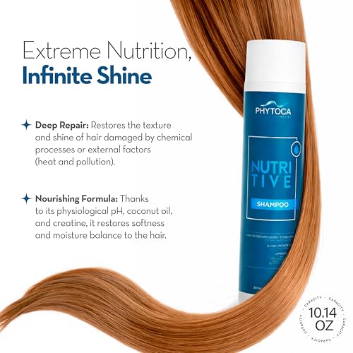 Nutritive Phytoca Hair Shampoo for Dehydrated & Chemically Treated Hair - 10.14 oz - Variation: Nutritive
