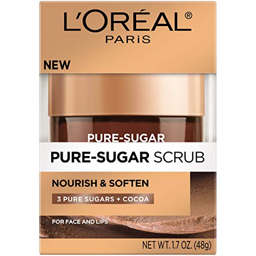 L¡¯Oreal Paris Skincare Pure Sugar Scrub Nourish and Soften, 1.7 oz.