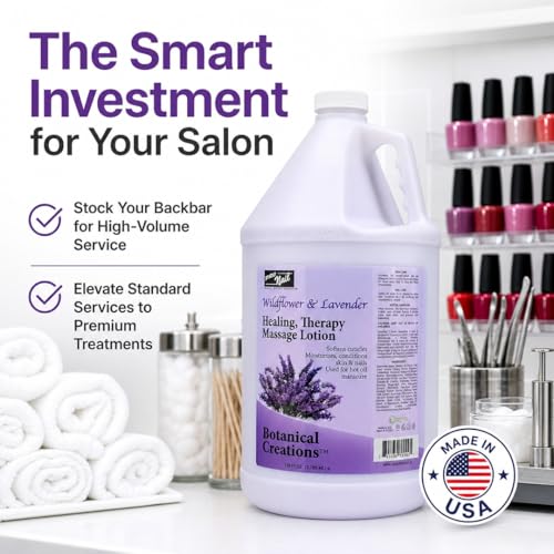 Pro Nail Salon Manicure & Pedicure Massage Lotion - Lavender / 128 Fl Oz