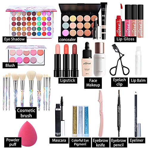 FantasyDay Multicolor All-In-One Makeup Kit Gift Set for Women & Girls