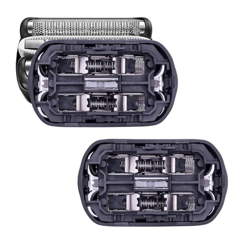 32B Series 3 Electric Shaver Replacement Heads Accessories Compatible with S3 Foil & Cutter Razor Heads, Accessories for 3 Series 3040s 3080s-4 370cc 3070cc 3000s 3010, 3090cc Etc[2 Pack ]