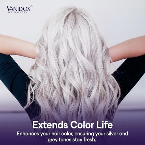 Silver Shine Set - Sulfate-Free Purple Shampoo & Conditioner for Grey & Silver Hair