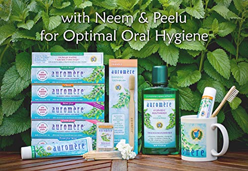 Neem & Clove Herbal Toothpaste with Mint - Classic Licorice 4 Pack, 4.16 oz