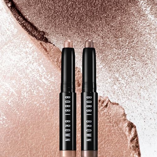 Mini Long-Wear Cream Shadow Stick Duo - Golden Pink & Smokey Topaz, 24-Hour Eye Makeup