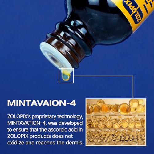 MINTAVI20 20% Vitamin C Serum with Ascorbic Acid, Alpha Arbutin & Tranexamic Acid for Brightening Dark Spots | Korean Skin Care for Radiant, Even-Toned Skin, 26ml / 0.879 fl. oz