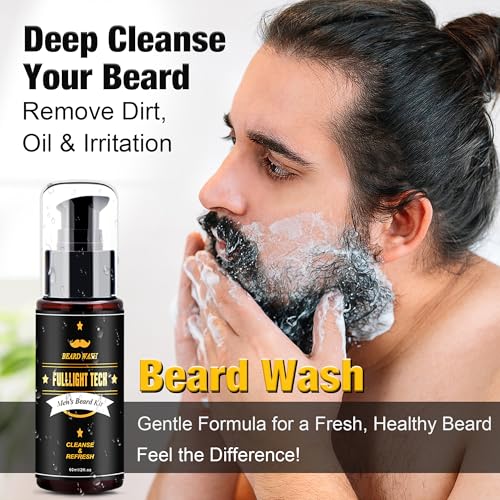 Cool Mens Gifts Beard Kit + Beard Balms