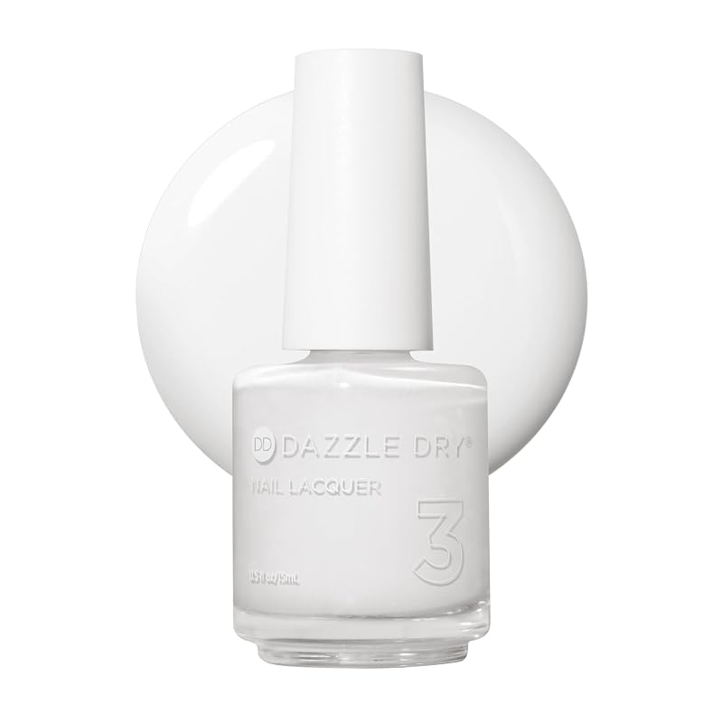 Dazzle Dry Nail Lacquer - Step 3 White Lightning 0.5 fl oz