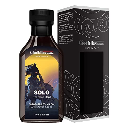 The Goodfellas' smile, SOLO (Sandalwood & Orange) Shave Soap and Afltershave Splash Bundle, Made in Italy