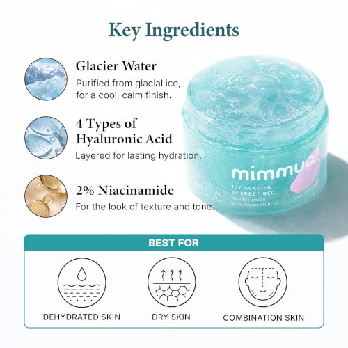 Icy Sherbet Cooling Face Moisturizer with Glacial Water & Niacinamide