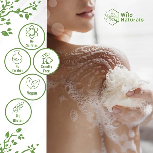 Wild Naturals Manuka Honey Eczema Body Wash 8oz - Organic, Sulfate-Free, Natural Skin Care