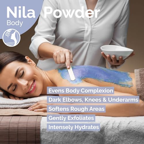 Fatima's Garden Pure Nila Indigo Powder 50g - Natural Moroccan Face & Hair Care Powder for Exfoliating and Moisturizing