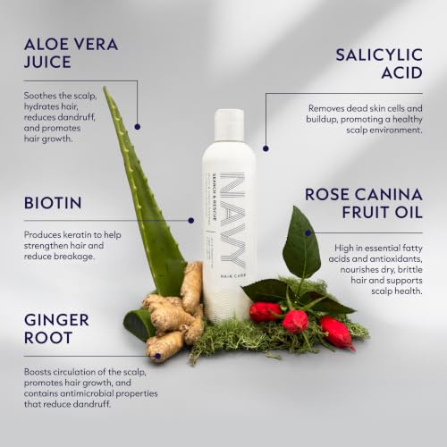 NAVY Biotin Rosemary Fortifying Conditioner for Color-Treated Hair 8 oz