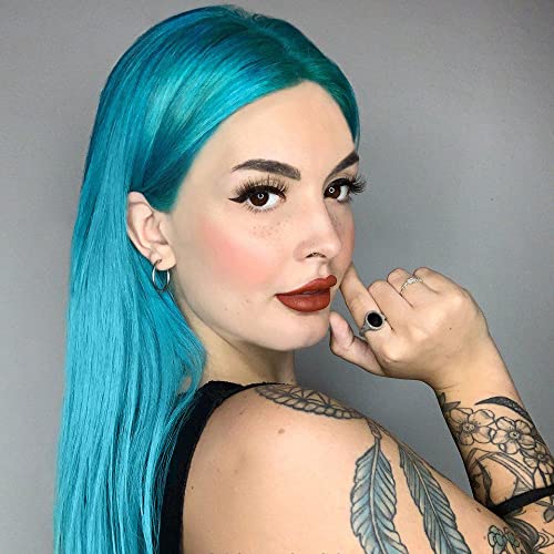 MANIC PANIC Atomic Turquoise Hair Dye Bundle with Voodoo Blue Hair Dye