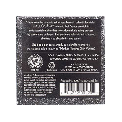 Hallo Sapa - Hello Soap Volcanic Ash Bar Soap 4.3oz by Hallo Sapa