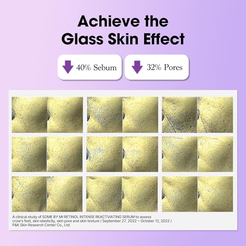 SOME BY MI Retinol Intense Reactivating Serum ? 1.69oz, 50ml ? Korean Bakuchiol Retinol Serum for Face Firming ? Improves Signs of Aging, Minimizes Pore Size & Refines Skin Texture ? Korean Skin Care