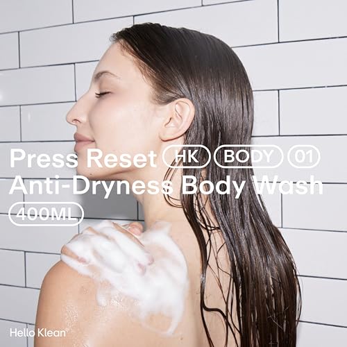 Hello Klean Press Reset Anti-Dryness Body Wash - Hydrating Hard Water Formula