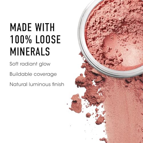 bareMinerals Loose Powder Blush - Vegan, Buildable, 0.03 oz, Beauty
