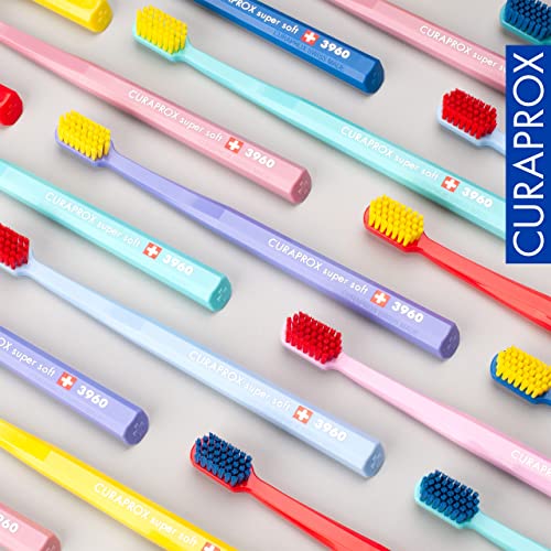 6 Pack Soft Toothbrushes for Sensitive Gums and Teeth - Gentle Plaque Removal