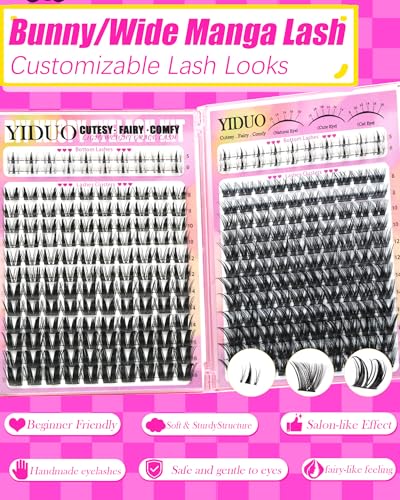 Eyelash Cluster Kit with 6 Styles & Complete Makeup Tools - Bunny, 100D-300D, Bottom Lashes, Curler, Glue & More - Variation: Bunny + 100D/150D/200D/300D