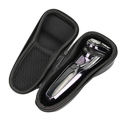 INVODA Storage Case for Electric Shavers (3800/3500/2300/2100 Series) | High-Density EVA 1680D Material | 7.09x3.15x2 Inches | Waterproof Shock-Resistant Storage (Black, Case Only)