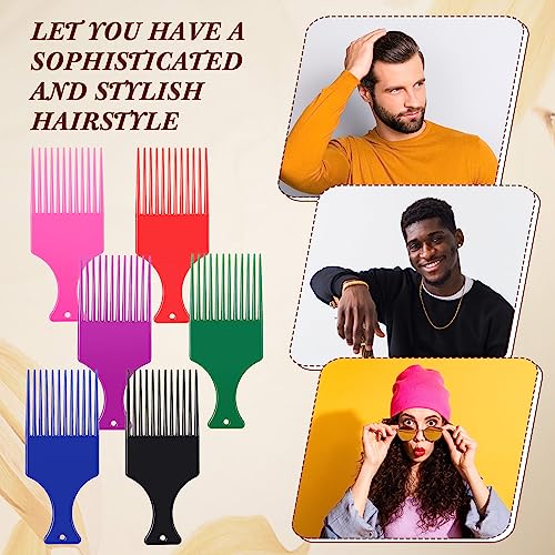 Colorful Afro Pick Comb Bulk 120 Pcs Wide Tooth Hair Picks for Natural Hair - Variation of THIS listing