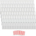 100 Pcs Empty Nail & Lip Oil Pen Set with Brush Tips, Reusable 3ml Containers