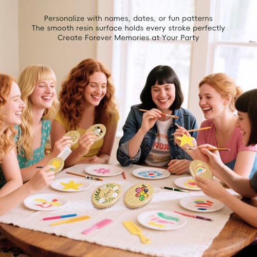 Bamboo Hair Brush 12 Pack for Scalp Massage, Hair Growth & Anti-Static