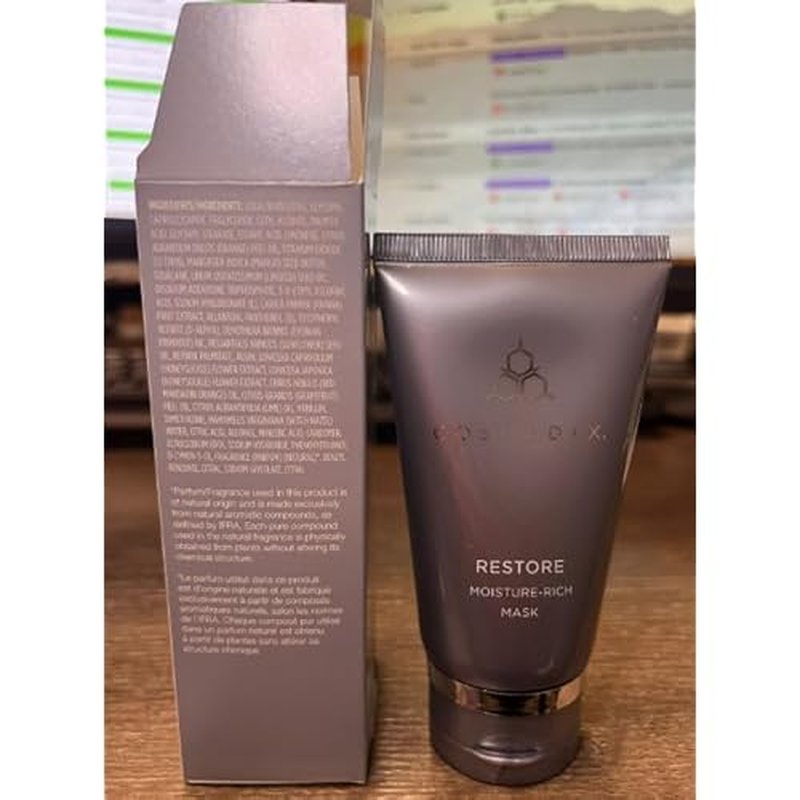 COSMEDIX Restore Moisture-Rich Face Mask Skin Care - Ultra-Nourishing Facial Mask for Dark Spots, Acne Scars & Uneven Skin Tone - Deep Pore Cleansing for Clear, Bright & Fresh-Looking Skin