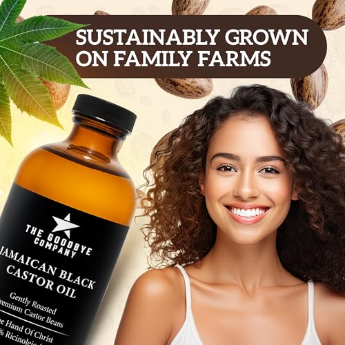 Jamaican Black Castor Oil - Organic Cold-Pressed Hair Growth Oil 16.9oz (Pack of 1)