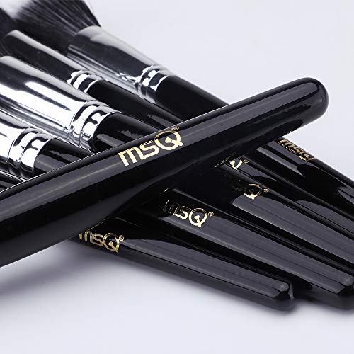 29-Piece Makeup Brush Set with Luxury Travel Belt and Bag for Women & Artists