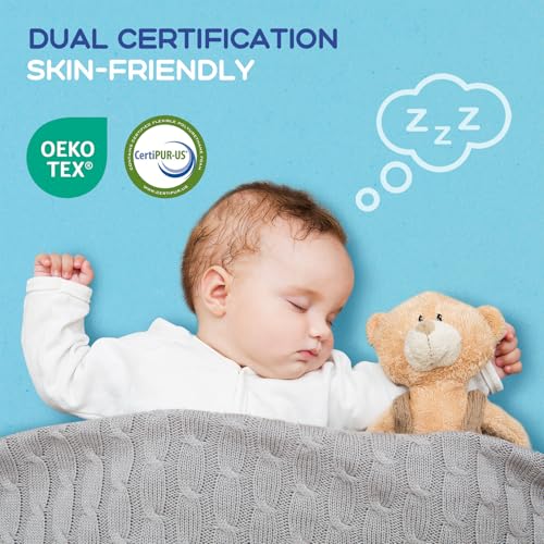 Full Mattress Topper 4 Inch Cooling Gel Memory Foam - Pressure-Relieving