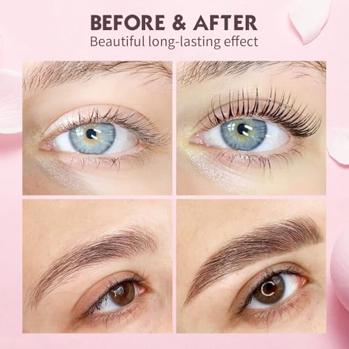 PERMANIA Lash Lift Kit,Separate Steps Products for Salon or at Home, Steps 10 Sachets of 0.8g/0.03oz Each Prep (STEP#1)