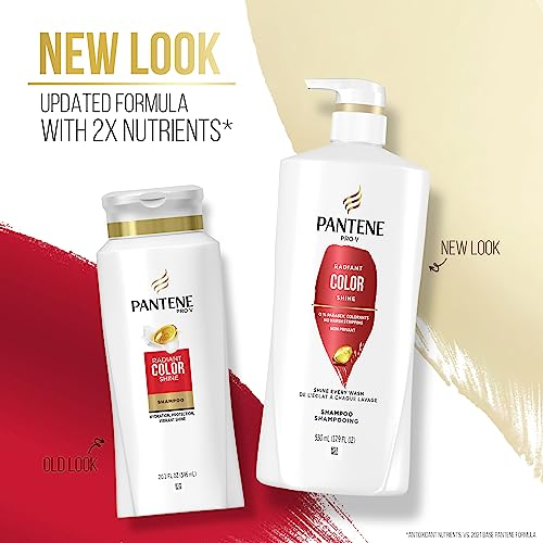 PANTENE PRO-V Radiant Color Shine Shampoo, 17.9oz/530mL