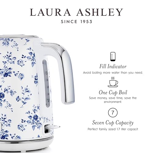 Electric Kettle 1.7L with Lime Scale Filter and Visual Water Window - China Rose