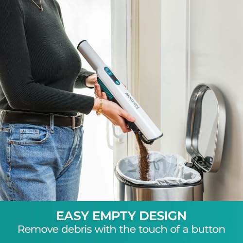 Kenmore 11.1V Brushless Cordless Hand Vacuum - Portable Pet Hair Cleaner, White