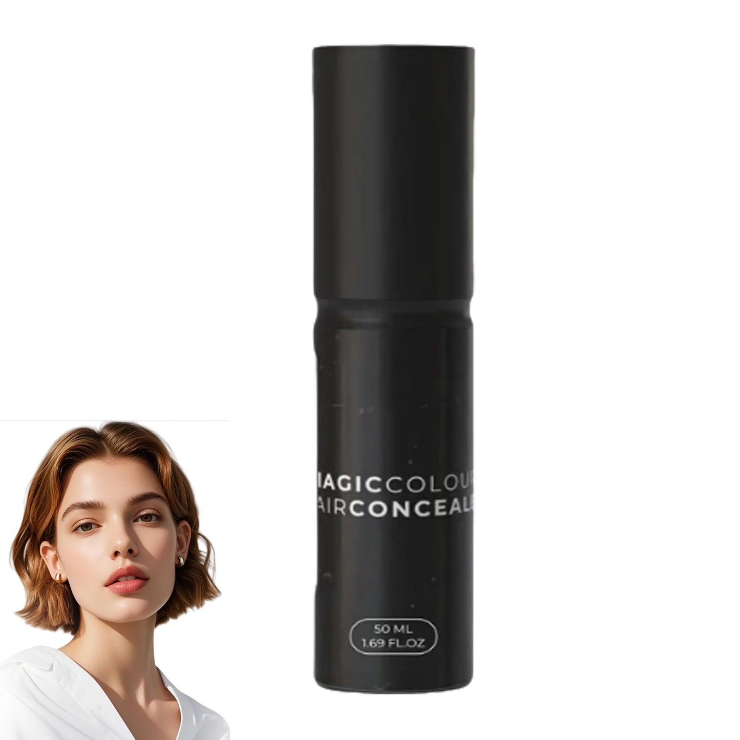 Tiveno Hair Concealer Cream, Magi ccolour Hair Concealer 50ml, Hairfillup Concealers, For Women and Men for a Natural Volumized Look (Light Brown)