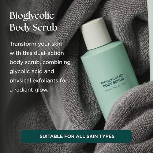 Bioglycolic Body Scrub with Glycolic Acid & Botanical Extracts - 6 fl oz