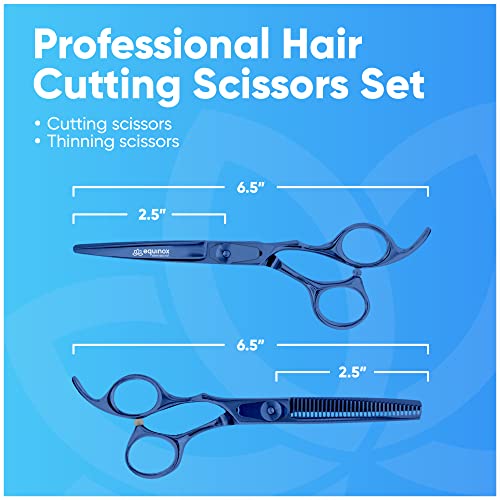 Titan Thinning Hair Scissors Set - 6.5 Inch Professional Grooming Shears