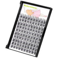 Bodermincer 8-10-12-14-16mm MIX/10-12-14-16mm MIX D Curl Mink Cluster Eyelash Extension Natural 3D Russian Volume Faux Eyelashes Individual Lashes Makeup (12MM)
