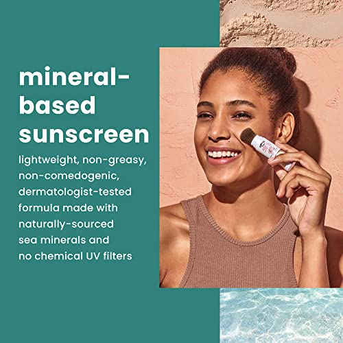 Hawaiian Tropic Mineral Powder Sunscreen Brush SPF 30 & Banana Boat Sport Ultra Water Resistant Sunscreen Spray SPF 50 Twin Pack