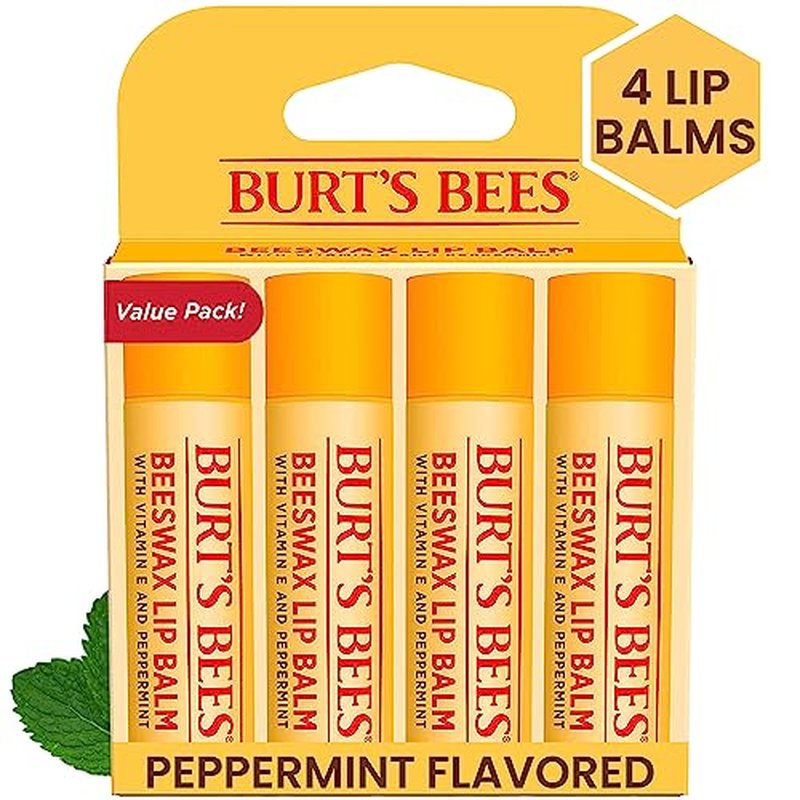 Burt's Bees Ultra Conditioning Moisturizing Lip Balm & Lip Balm Stocking Stuffers