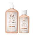 Hydrating Body Lotion with Shimmer and Natural Fragrance - 17 oz + Mini