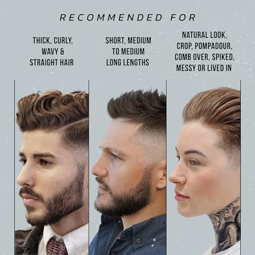 Victory Crown Matte Pomade – High Hold, No Shine Styling Wax, 3.4 oz (Matte Clay Pomade Variant)