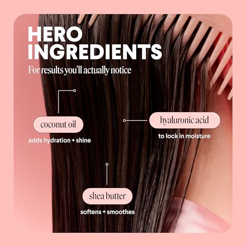 Hyaluronic Acid Coconut Oil Shea Butter Moisture Conditioner - 27 Fl Oz Pack of 2