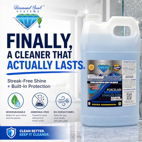 Nano-Tech Multi-Surface Glass & Surface Cleaner Spray 128 Oz - USA Made