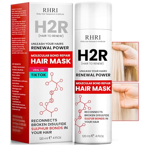 Rida Hair Research Institute Deep Repair Hair Mask for Damaged, Frizzy & Split Ends