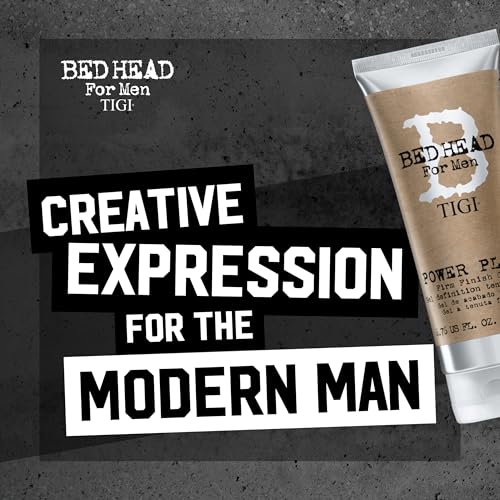 TIGI Bed Head Hair Gel for Men, Power Play 2-Pack ? Firm Finish, Anti-Humidity, Frizz Control Hair Care Products for Men, 6.76 Oz Ea