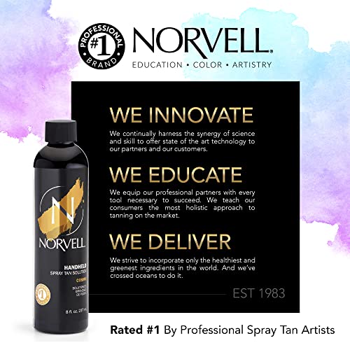 Norvell Sunless Spray Tan Solution Cosmo 8 fl oz - Natural Deep Glow with Bronzer